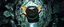 Placeholder: hyper sonic space warp through jungle tunnel crash pilot ,weird experiment gone wrong perspective close up portrait of dj shrimp beaver spider smug snake gringo gremlin pilot floating in space, looking down on cam, with background in the style of escher and giger, a chill contrapunctus fugue in the style of fsol, beethoven, goa trance breaks, dancefloor drum and bass,