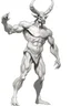 Placeholder: The Minotaur a man with a bull's head