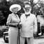 Placeholder: [photo by Ray Harryhausen] Met Colonel Sanders wife in the state of Kentucky