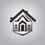 Placeholder: House icon creative logo