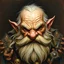 Placeholder: Dnd, dwarf, handpainted by a renaissance artist, oil painting, head portrait, sturdy, mighty, grizzled, old, angry, barbarian
