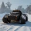 Placeholder: Snow vehicle tread tank armored alaska