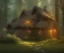 Placeholder: beautiful hyperrealistic cottage in the forest, highly detailed, digital painting, trending artstation, concept art, illustration, cinematic lighting, vibrant colors, photorealism, epic, octane render