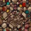 Placeholder: Wood, pastel colors, crepusculare, monde, stone cold, spirale, olive,kind spiner, brown, yelow, white, red, cubes, cups, abstract art,creme,