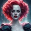 Placeholder: (delightful anatomy:1. 1), (gloomy illumination, insane, stunning, dramatic, completed artwork, HQ:1. 1), (Apterus anatomy, Dan mumford style:1. 2), A beautiful portrait of Emilia Clarke as Pennywise from IT movie, digital art by Eugene de Blaas and Ross Tran, vibrant color scheme, highly detailed, in the style of romanticism, cinematic, artstation, Greg rutkowski, (Masterpiece:1.3), (best quality:1.3), <lora:add_detail:0.4> <lora:epi_noiseoffset2:0.4> <lora:hairdetailer:0.6> <lora:more_details