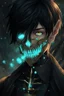 Placeholder: fantasy art, young male, elf, noble, mask, pale skin color