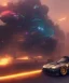 Placeholder: cyberpunk,landscape ,cars , cinamatic, highly detailed, close up, 4k , deep colours, gold , fire , red, purple,dark ,etheral , utopia , apocalypse,