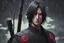 Placeholder: Itachi Uchiha in 8k nier automata artstyle, 2D them, Uchiha Custom, neon effect, close picture, rain, fantasy world, intricate details, highly detailed, high details, detailed portrait, masterpiece,ultra detailed, ultra quality