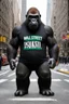 Placeholder: 500 pound gorilla wearing wall street t shirt