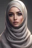 Placeholder: Buatlah karakter cewe cantik berhijab body semok