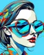 Placeholder: Atman Art illustration sunglasses