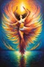 Placeholder: eternal dance of divine pleasure; surrealistic modern art