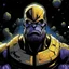 Placeholder: A god-like thanos with infinite power who owns the galaxies