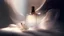 Placeholder: generate me an aesthetic photo of perfumes for Ethereal Edges: Add a soft, ethereal glow to the edges of the composition.