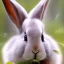 Placeholder: smiled rabbit, Wearing make up avatar pandora