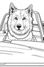 Placeholder: outline art for real DOGS-IN-CARS Coloring page, Japanese manga style, cartoon style, cute face, white background sketch style, full body is a must, only use outline, clean line art, no shadow, bold outlineMasterpiece, Ominous, Golden Ratio, Highly Detailed, photo, poster, fashion, illustration