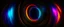 Placeholder: orbiting a black hole from a trillion miles away, peaceful, colorful, dark, ominous, beautiful abyss, viewed from teh vertical plane