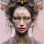 Placeholder: Insanely detailed photograph of an “portrait of gorgeous spring goddess ” with intricate hair, intricate embroidered dress, beautiful clear face and hyperdetailed painting by Ismail Inceoglu Huang Guangjian and Dan Witz CGSociety ZBrush Central fantasy art album cover art,8K, hdr, romantic, mysterious, ominous, beautiful flowers, jewelry, comfort, natural eyes, "arms open for embrace", naked,tasteful