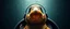 Placeholder: weird perspective close up portrait of platypus duck pilot looking down on cam, with background in the style of escher and giger, a chill contrapunctus fugue in the style of fsol, beethoven, goa trance breaks, dancefloor drum and bass,