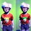 Placeholder: Andy warhol toddler, full body, bokeh, dramatic lighting, hyper realistic