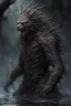 Placeholder: As he headed toward the noise, the shrieking grew louder until it escalated into an unearthly screech that made the hairs on his neck stand up. Breaking into a clearing, he froze at the sight before him. A bizarre creature resembling a misshapen humanoid was leaning over the water, its leathery limbs ending in claws that sliced through the air. When its face turned toward Alex, slitted yellow eyes met his with unbridled malice. It let out an earsplitting shriek and charged. Alex turned to run bu