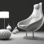 Placeholder: The Ball Chair is a true work of art that will make any space stand out. Our team of CGI experts has lovingly recreated this Mid-Century Modern Icon with careful attention to detail. If you're using a program other than C4D and redshift Render, materials will need to be created with the textures provided. Modeled to real-world scale, it contains 2906 polygons with PBR 4K & 8K textures --v 4 -