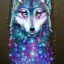 Placeholder: A magical sparkle wolf