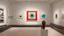 Placeholder: An art deco style, by Cy Twombly, and Barnett Newman, of a All-seeing eye monitors these world, photorealistic, award - winning