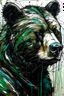 Placeholder: a bear, alice pasquini style