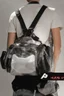 Placeholder: back pack, transparent, sci fi, punk, color, neon