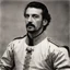 Placeholder: Rocco Bonetti, founder of a highly controversial sword-fighting school: “There was an Italian teacher of Defence in my time, who was so excellent in his fight,” writes fencing enthusiast George Silver, c. 1599, “that he would have hit anie English man with a thrust, just upon any button in his doublet.”