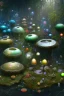 Placeholder: boccia in submerged fungus garden, glowing pixies, hi detail, 4k, clear focus, depth of field, color correction, studio quality, backlight