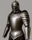 Placeholder: Steel and leather armor on a strong commander