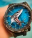 Placeholder: wristwatch death underwater detailed rust decay fish evil nice clean clear shark deadly wild blue blue blue shark mouth