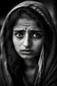 Placeholder: A dramatic portrait of the girl, mimicking the emotive expressions and intensity often portrayed by the actress in key scenes of Pakistani dramas.