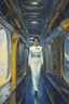 Placeholder: [Kupka] Driven by an unexplained urge, Ensign Dorothy followed her instincts, venturing outside the secure sections of the starship USS Enterprise. The sleek corridors and gleaming infrastructure gave way to unused maintenance trenches and Jefferies tubes. While expertise and caution were required to navigate the antiquated infrastructure, a sense of removal from duty calls beckoned her deeper. This network stretched further than any crew member had documented, a vast contrast to the bustling op