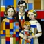 Placeholder: Beautiful Family by Piet Mondrian