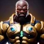 Placeholder: Ultra detailed fullbody Portrait in oil on canvas of overwatch character- DOOMFIST with armor,extremely detailed digital painting,intense stare, extremely detailed face, crystal clear eyes, mystical colors ,perfectly centered image, perfect composition, rim light, beautiful lighting,masterpiece ,8k, stunning scene, raytracing, anatomically correct, in the style of Steve Jung and robert e howard and Wizyakuza and Ohrai Noriyoshi and Simon Bisley and uncannyknack and kilory.