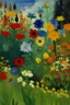 Placeholder: A feild of flowers painting by van goh