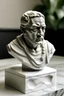 Placeholder: Kendrick Lamar marble sculpture