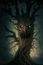 Placeholder: cursed horror tree