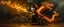 Placeholder: master oil painting by Rembrandt, magic trike man, the dragon potato