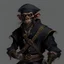 Placeholder: Dread Pirate Human-Monkeyman DnD Digital Art