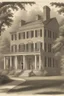 Placeholder: Illustrate a grand plantation setting in the 1800s, with Isaac Franklin and John Armfield as wealthy slave owners. Highlight their opulent lifestyle and the beginning of their partnership.