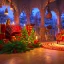 Placeholder: christmas ambience, african, kente, clothing, african patterns, thread, embroidery, cinema 4d render, high detail