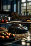 Placeholder: too fast too furious, photo-realistic, shot on Hasselblad h6d-400c, zeiss prime lens, bokeh like f/0.8, tilt-shift lens 8k, high detail, smooth render, down-light, unreal engine 5, cinema 4d, HDR, shot in luxury kitchen