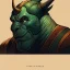 Placeholder: rhino, face.intricate detail,.studio ghibli,andrea bonelli,Kilian Eng,Ohrai, korra character, style.