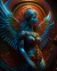 Placeholder: mandala Angel, colorful page, coloer background, digital Art, perfect composition, beautiful detailed intricate insanely detailed octane render trending on artstation, 8 k artistic photography, photorealistic concept art, soft natural volumetric cinematic perfect light, chiaroscuro, award - winning photograph, masterpiece, oil on canvas, raphael, caravaggio, greg rutkowski, beeple, beksinski, giger, black and white still, digital Art, perfect coloer, read,green, blew,white, ((((colorful))))