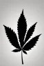 Placeholder: Pencil sketch of a marijuana leaf on lined paper