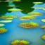 Placeholder: Reflection of plants in pool of water, nature photography, calm, Zen, soft lighting, beautiful, award winning landscape photography